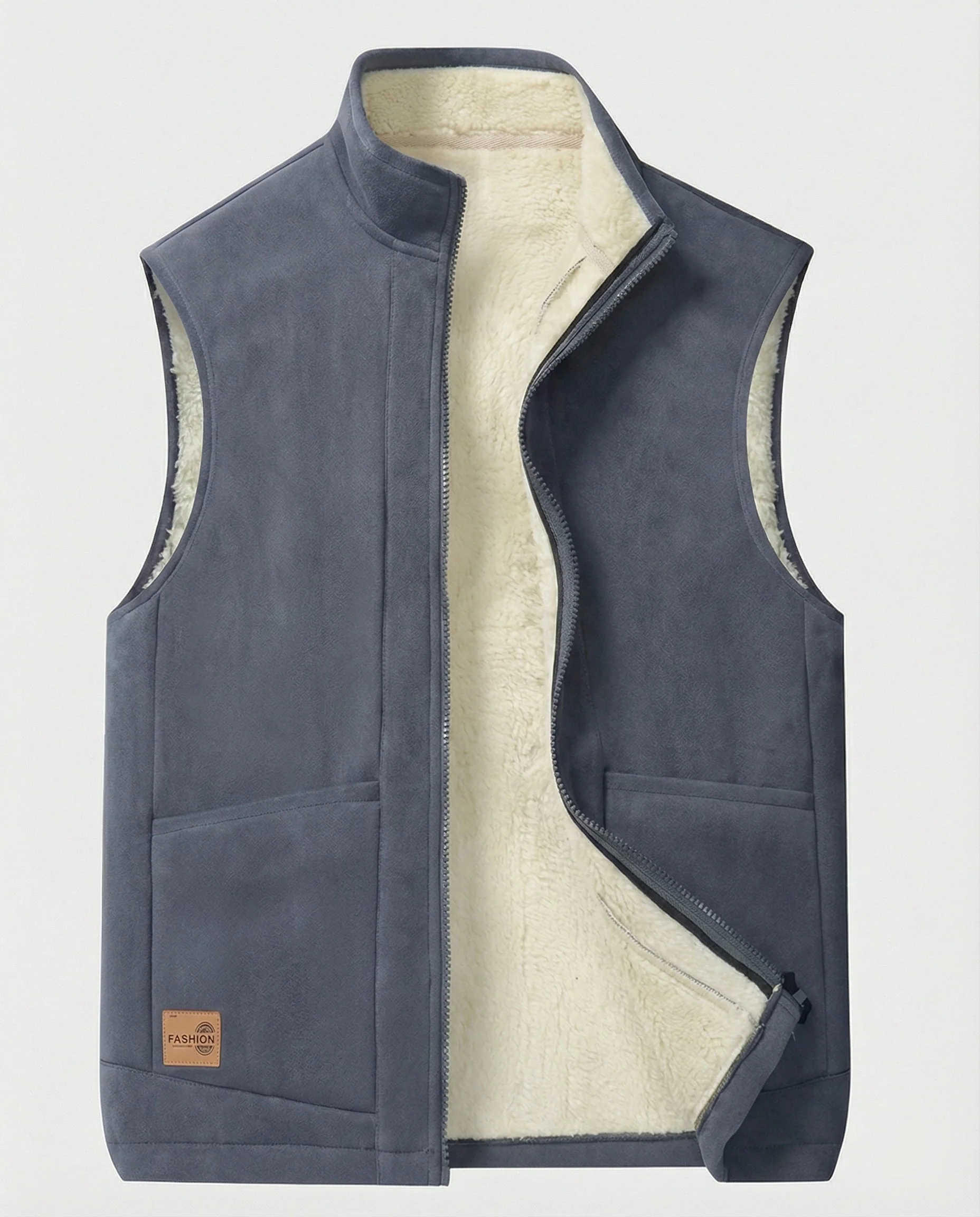 Gefütterte Winterweste Herren - Image 6