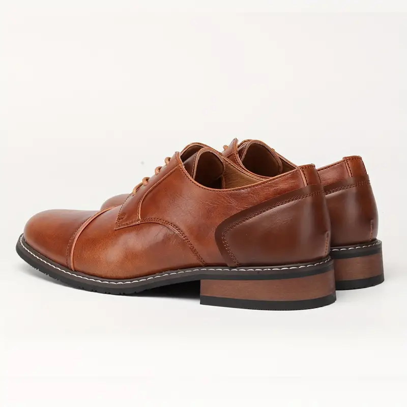 solide vintage-derby-schuhe für herren Heidi Mode - Image 7