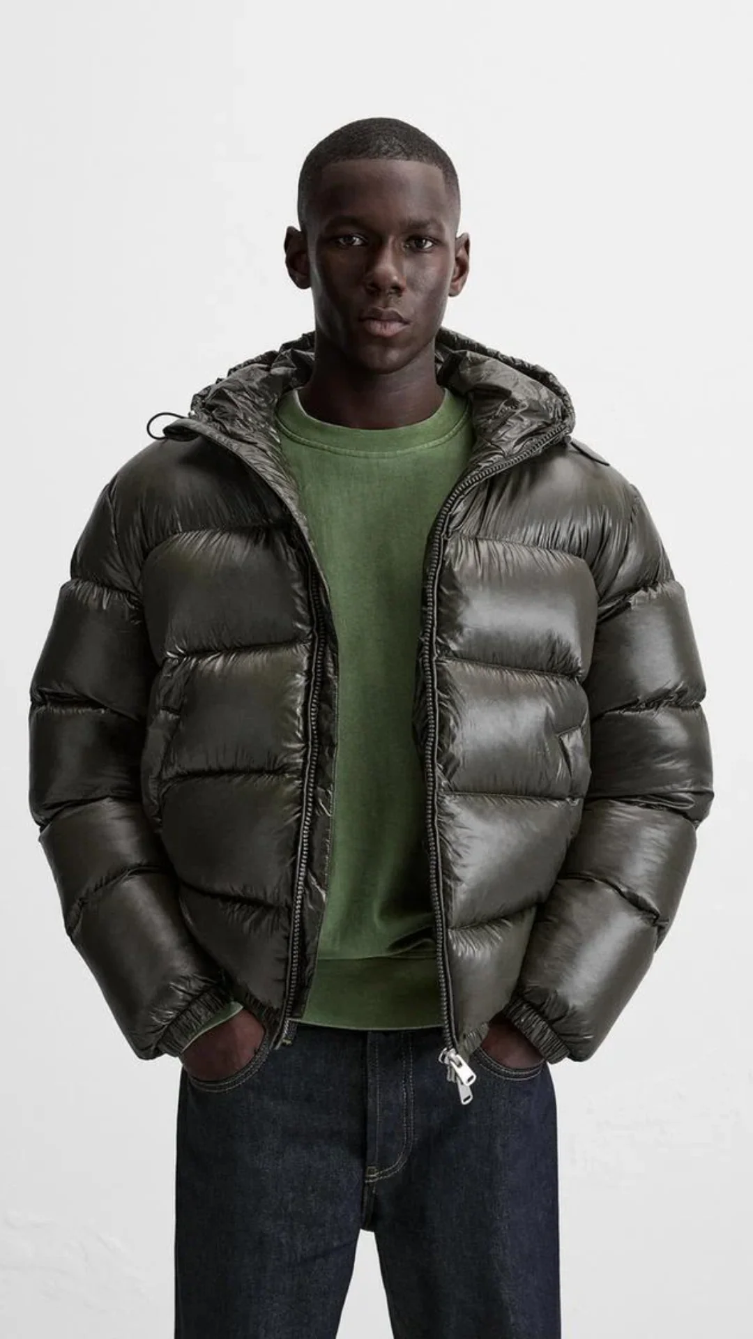 Heidi-Mode | 100% Daunen Pufferjacke - Nachhaltig und Warm - Wasserdicht und Trendy - Image 5