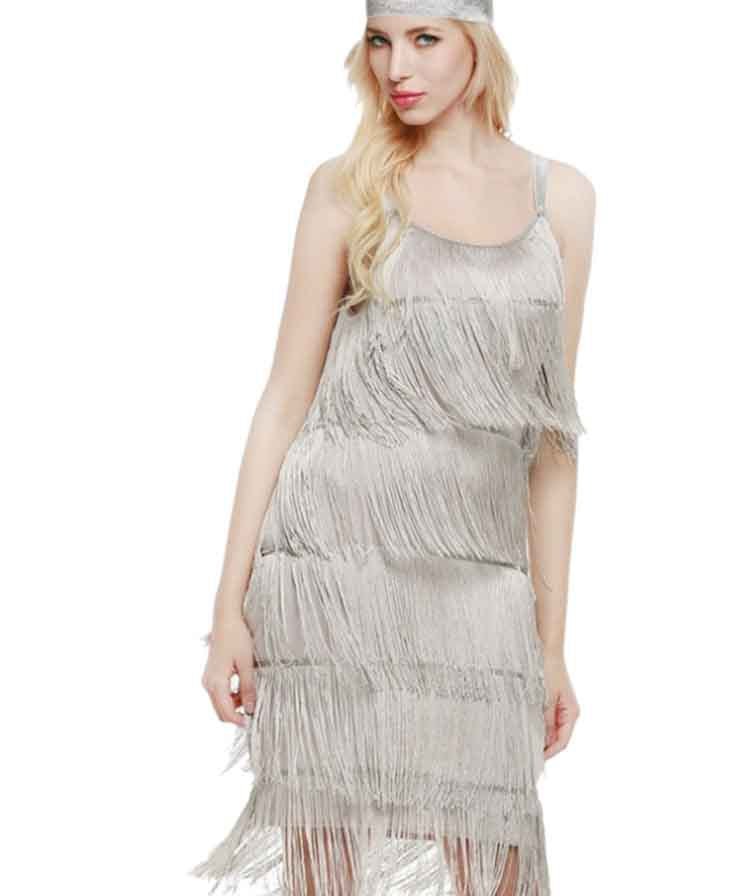 Heidi-Mode | 1920Er Jahre Inspiriertes Flapper Midi-Kleid - Image 2