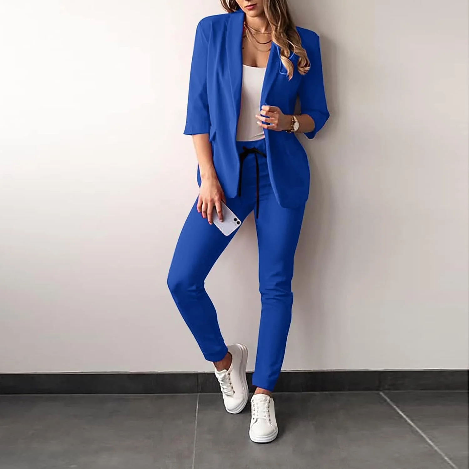 Heidi-Mode | 2-Teiliger Damenanzug Stilvoller Blazer und Hose für Damen - Image 3