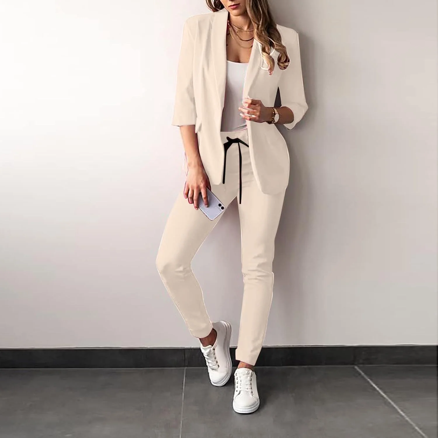 Heidi-Mode | 2-Teiliger Damenanzug Stilvoller Blazer und Hose für Damen - Image 4