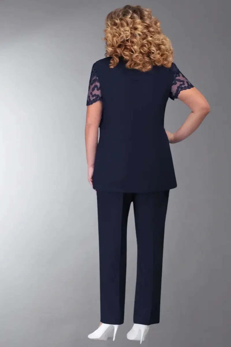 Heidi-Mode | 3 Teilig Chiffon Brautkleid Satz für Damen - Image 6