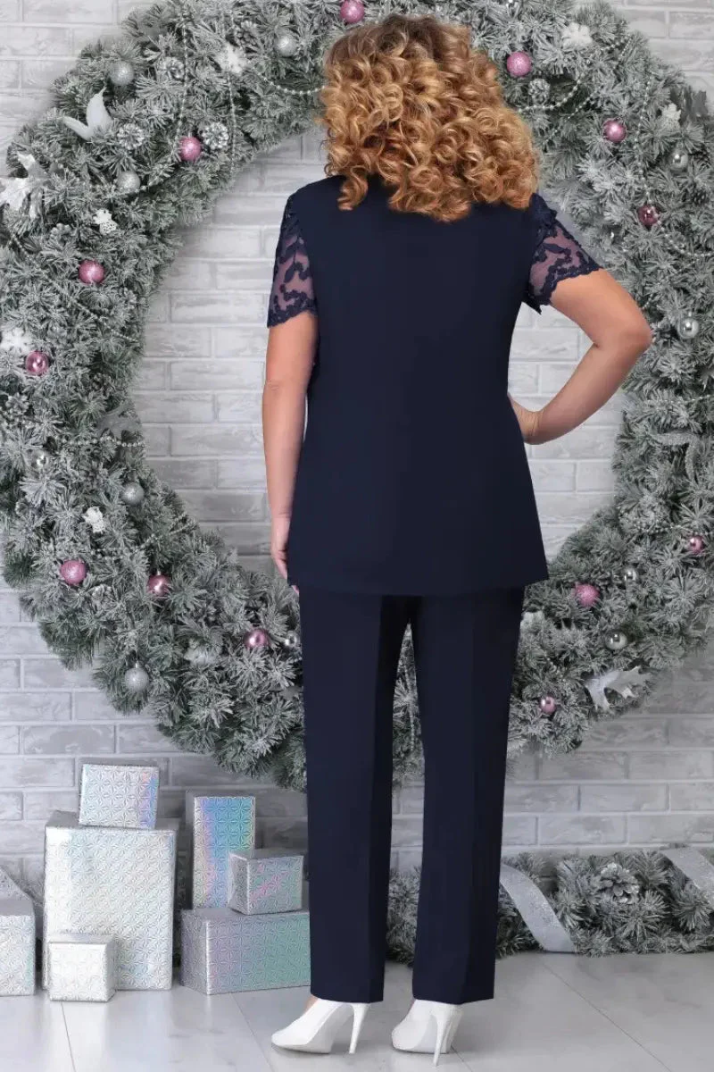Heidi-Mode | 3 Teilig Chiffon Brautkleid Satz für Damen - Image 8
