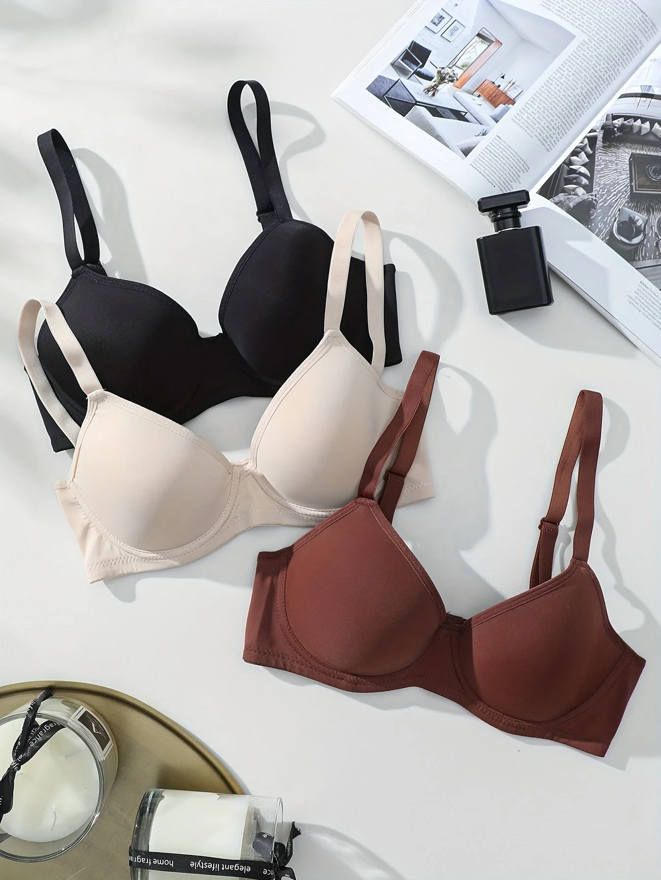 Heidi-Mode | 3 Teilig Nahtlos Anti Ablehnung Push Up Bh - Image 13
