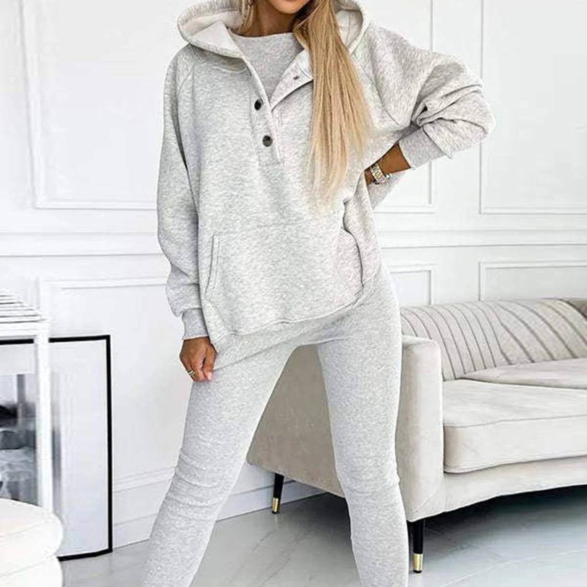 Heidi-Mode | 3-Teiliges Damen-Sportset für Herbst und Winter - Image 21