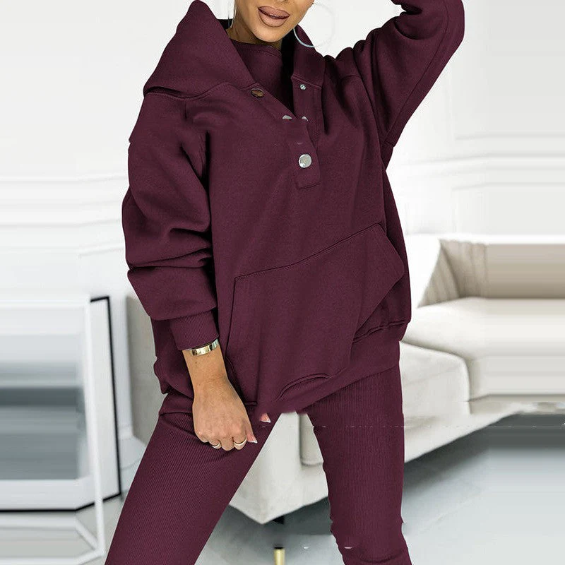 Heidi-Mode | 3-Teiliges Damen-Sportset für Herbst und Winter - Image 5