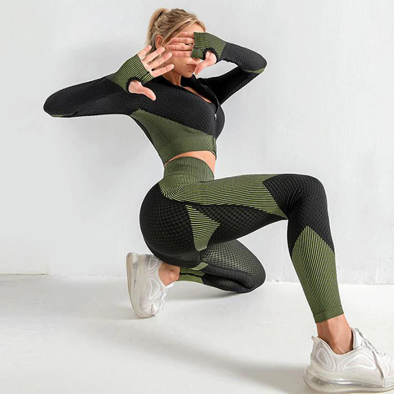 Heidi-Mode | 3-Teiliges Yoga-Set