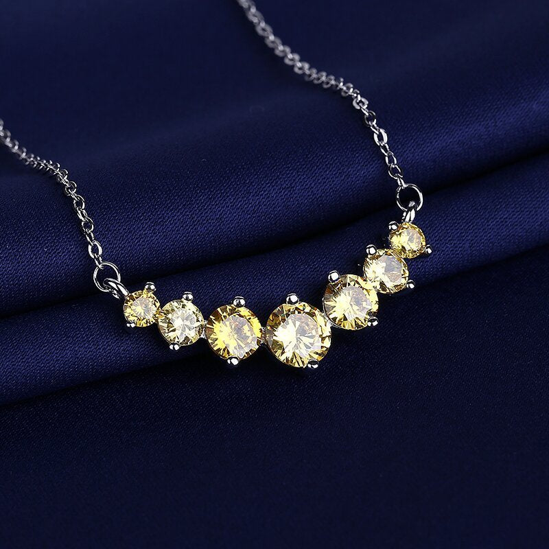 Heidi-Mode | 925 Sterling Moissanit Halskette - Image 11