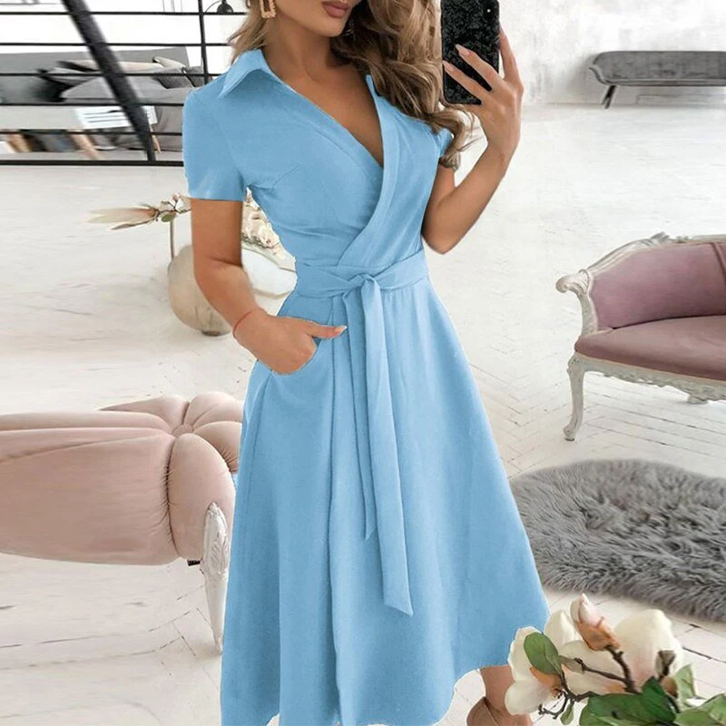 Heidi-Mode | A-Linien-Kleid Zum Binden - Image 13