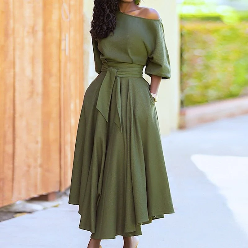 Heidi-Mode | A-Linien-Kleid Zum Binden - Image 4