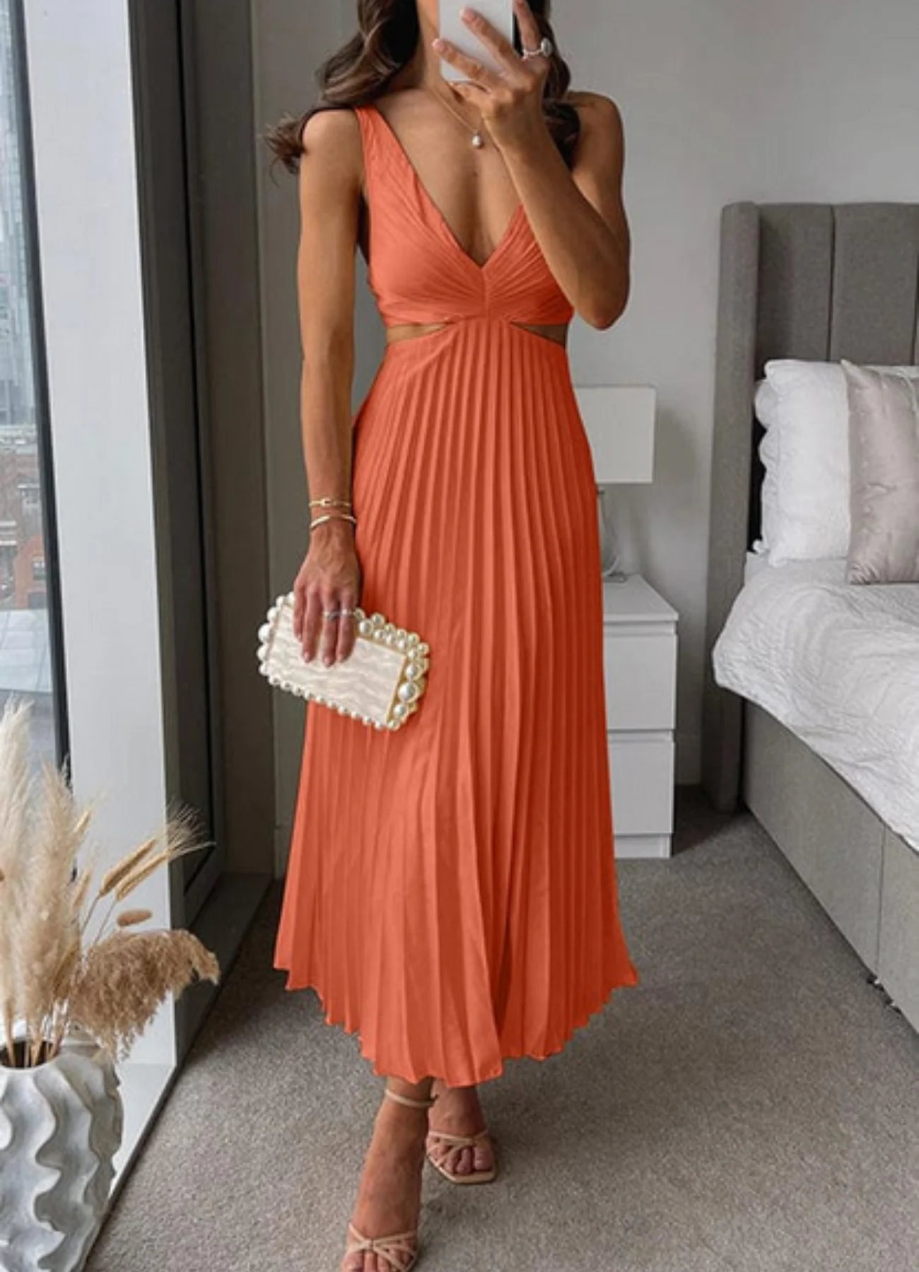 Heidi-Mode | Rücken Offen Abendkleid für Damen Maxi - Image 7