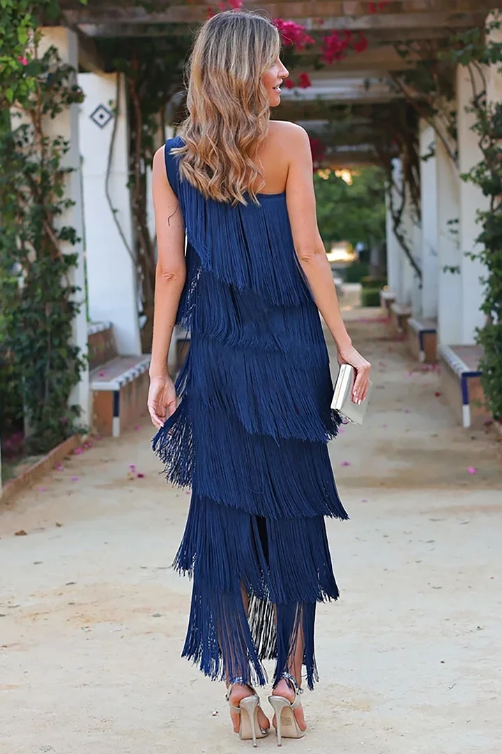 Heidi-Mode | Einzigartige Eleganz Off-The-Shoulder Kleid - Image 2