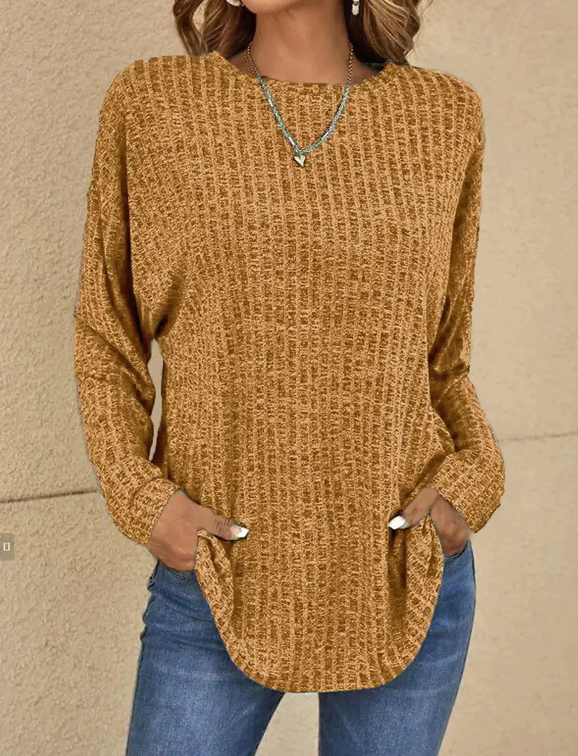 Heidi-Mode | Entspannter Pullover mit Textur - Image 5