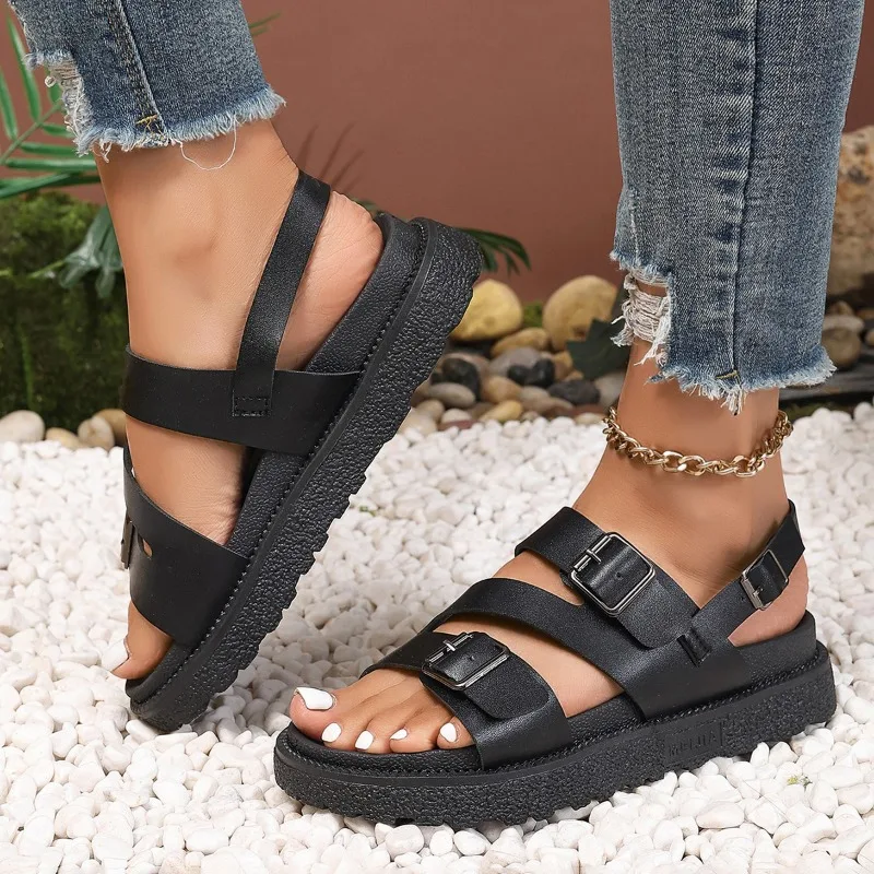 Heidi-Mode | Vegane Leder-Sandalen - Bequem und Modisch - Image 2
