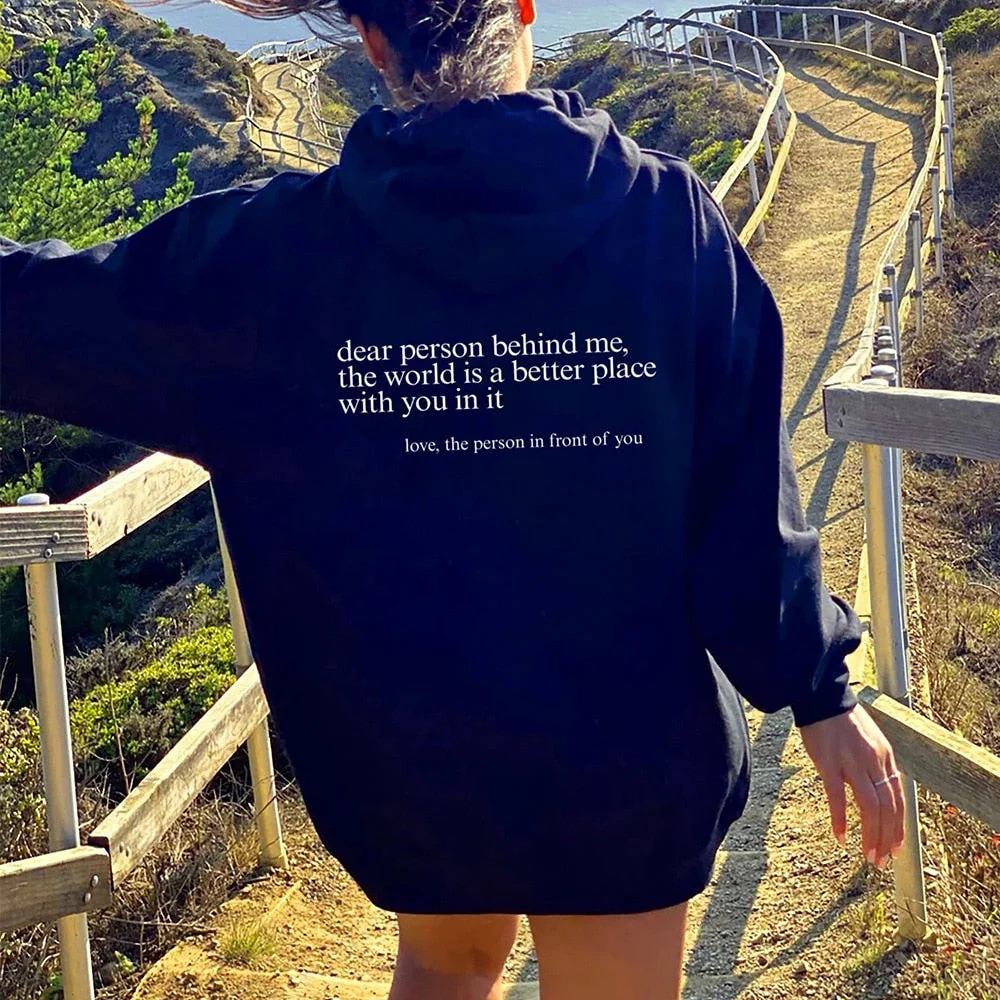 Heidi-Mode | Liebe Person Hinter Mir Unisex Hoodie - Image 2