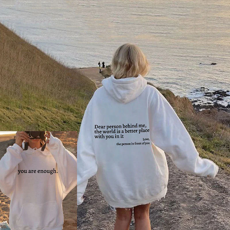 Heidi-Mode | Liebe Person Hinter Mir Unisex Hoodie - Image 6