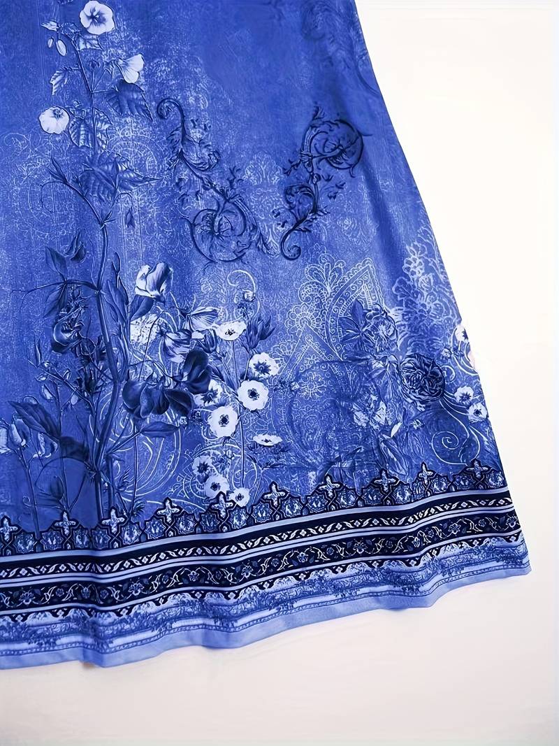 Heidi-Mode | Ärmellos Lockere Passform Boho Kleid Sommerkleid - Image 13