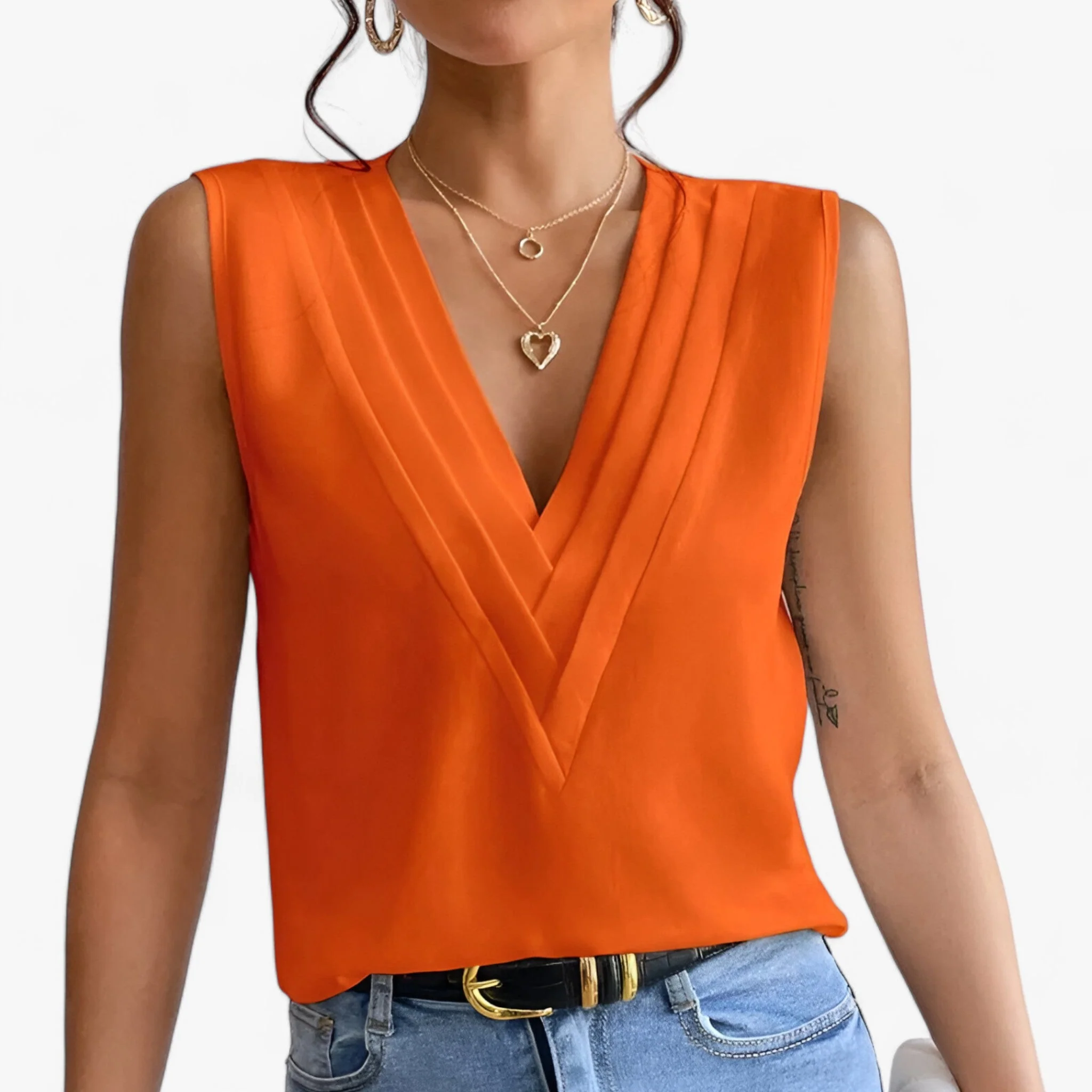Heidi-Mode | Ärmellose Bluse - für Mühelosen Komfort - Image 2