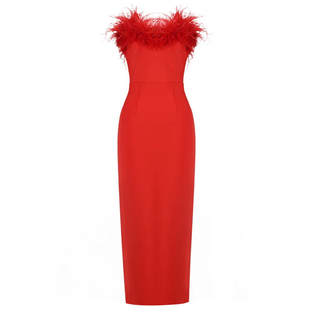 Heidi-Mode | Ärmelloses Bodycon Boutique Party Kleid - Image 3