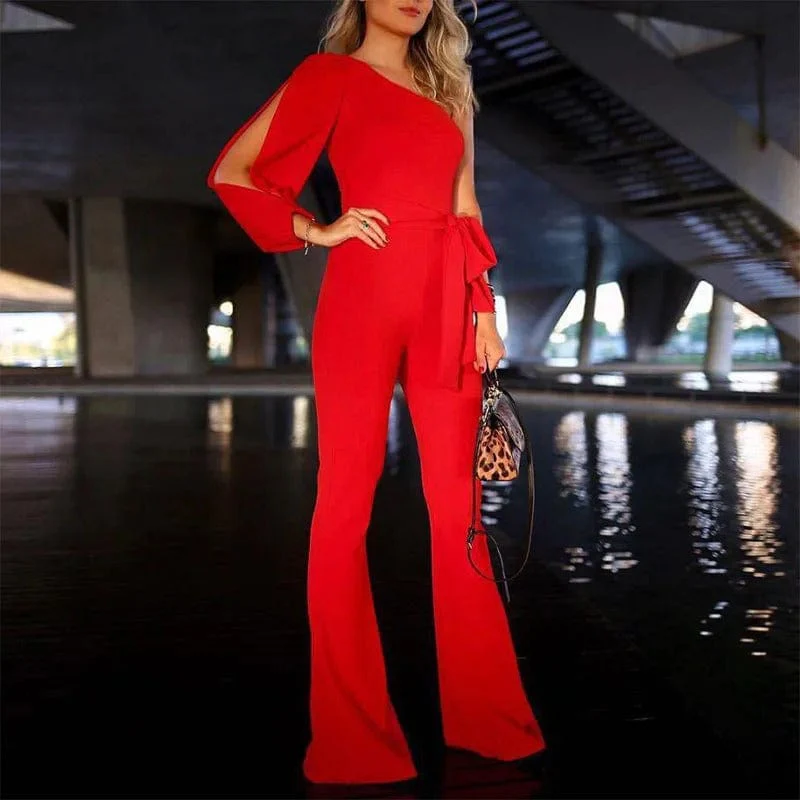 Heidi-Mode | Asymmetrischer Ein-Schulter-Overall
