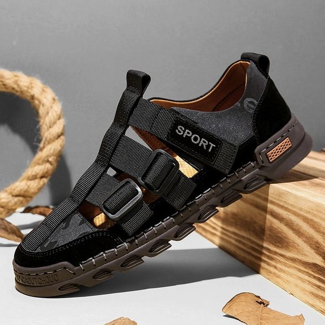Heidi-Mode | Atmungsaktive Herrensandalen für Heiße Tage