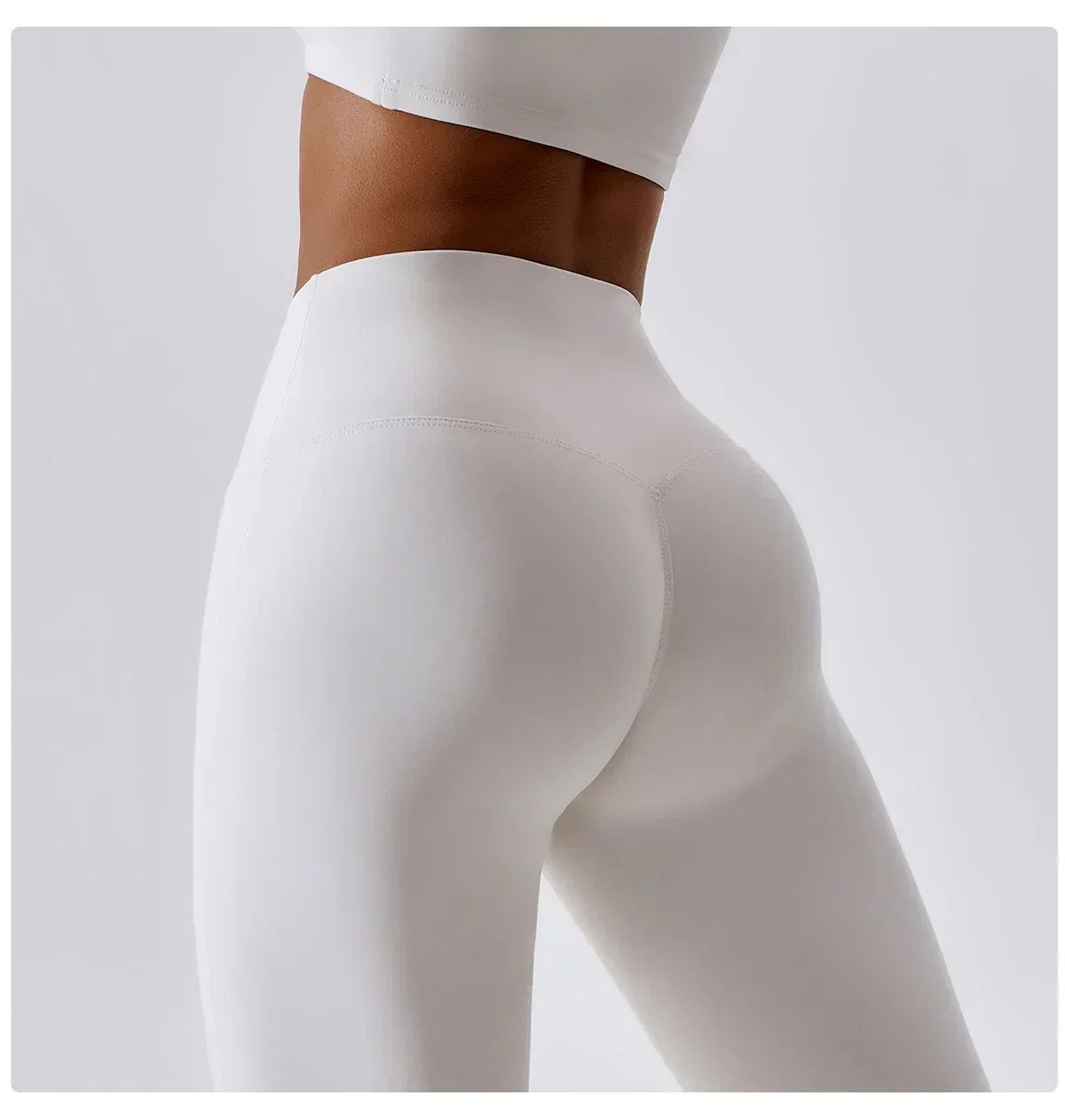 Heidi-Mode | Atmungsaktive Push-Up Yoga Leggings mit Pfirsich Hebung - Image 21