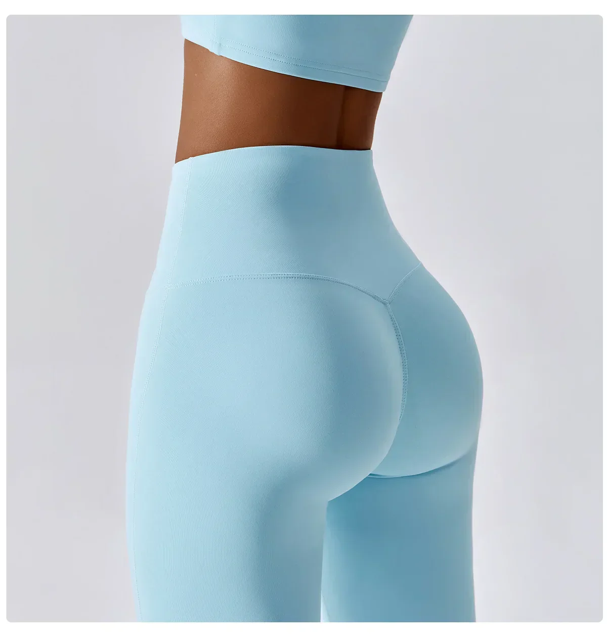 Heidi-Mode | Atmungsaktive Push-Up Yoga Leggings mit Pfirsich Hebung - Image 27