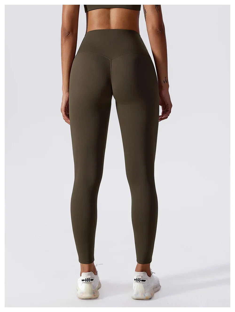 Heidi-Mode | Atmungsaktive Push-Up Yoga Leggings mit Pfirsich Hebung - Image 40