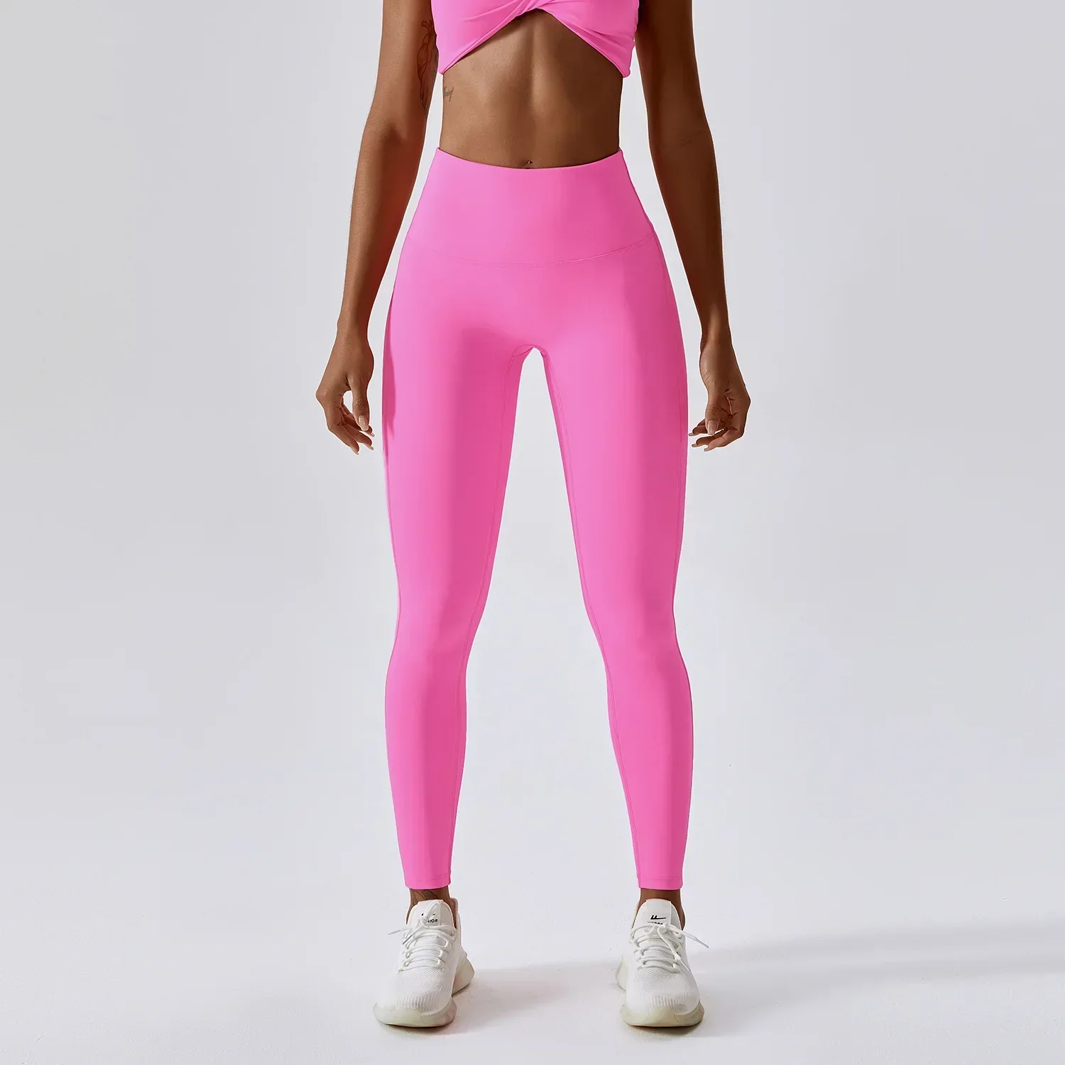 Heidi-Mode | Atmungsaktive Push-Up Yoga Leggings mit Pfirsich Hebung - Image 45