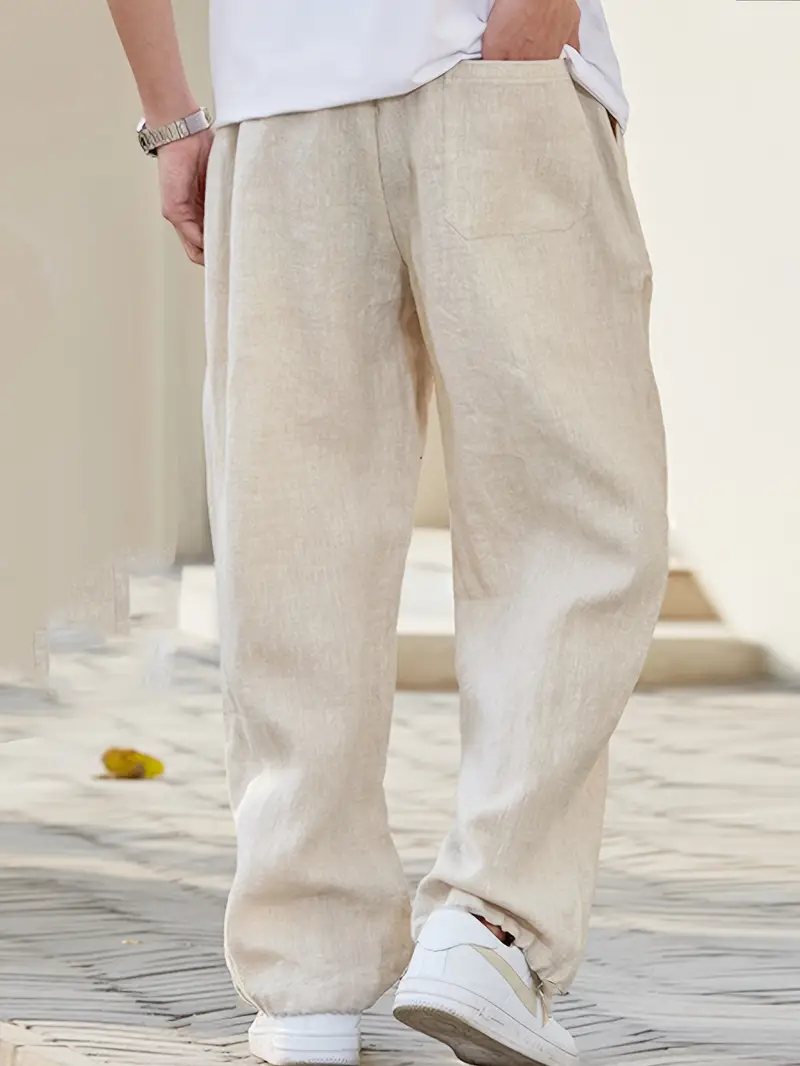 Heidi-Mode | Baggy Leinenhose Luftige Sommerhose mit Weichem Tragekomfort - Image 2