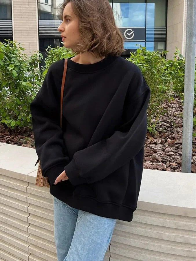 Heidi-Mode | Basic-Pullover In Übergröße - Image 2