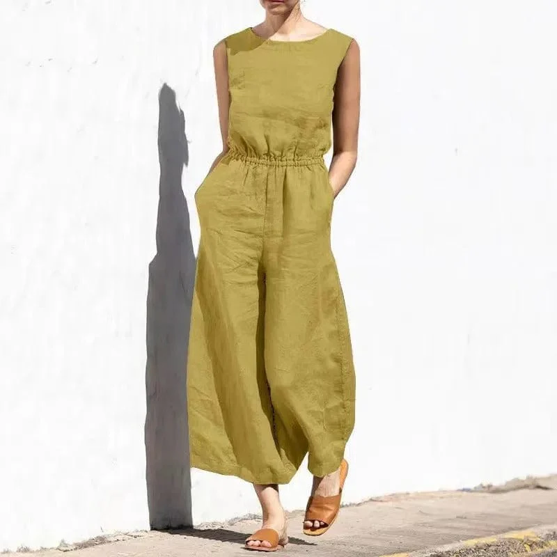 Heidi-Mode | Baumwoll-Leinen-Jumpsuit - Image 13