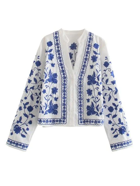 Heidi-Mode | Baumwollfreies Cardigan Sonnenschutz-Shirt - Image 7