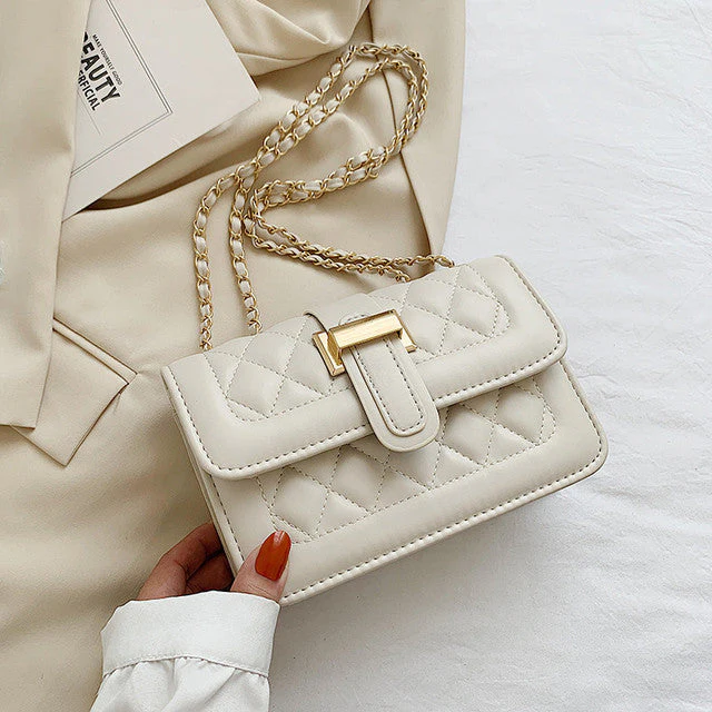 Heidi-Mode | Beige Schultertasche