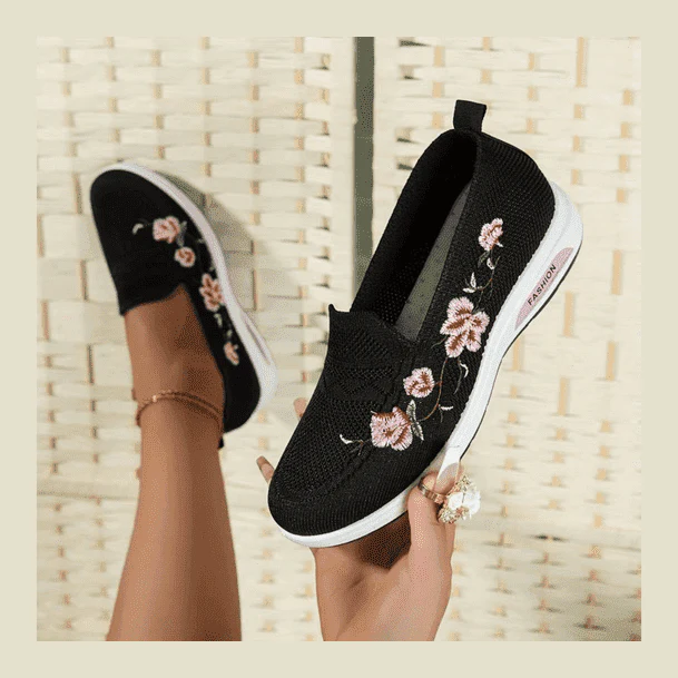 Heidi-Mode | Bequeme Blumen Orthopädie Schuhe für Damen - Image 3