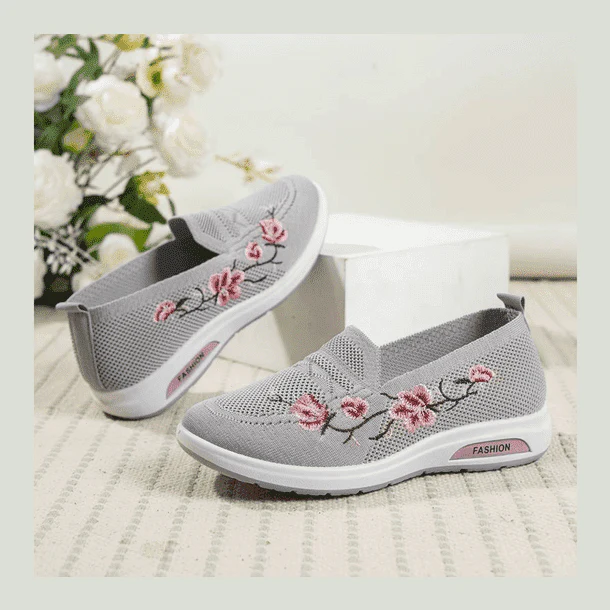 Heidi-Mode | Bequeme Blumen Orthopädie Schuhe für Damen - Image 6