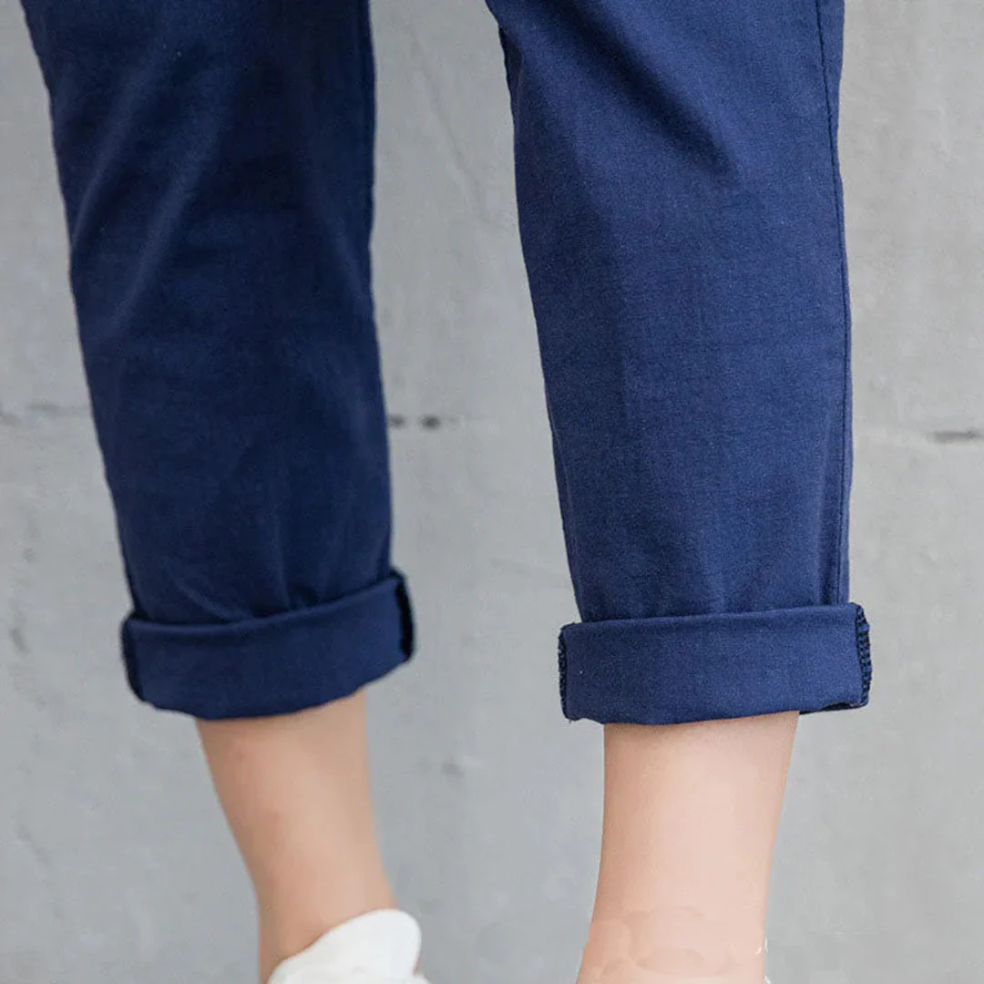 Heidi-Mode | Bequeme Damenhose In Schwarz, Khaki und Blau - Image 2