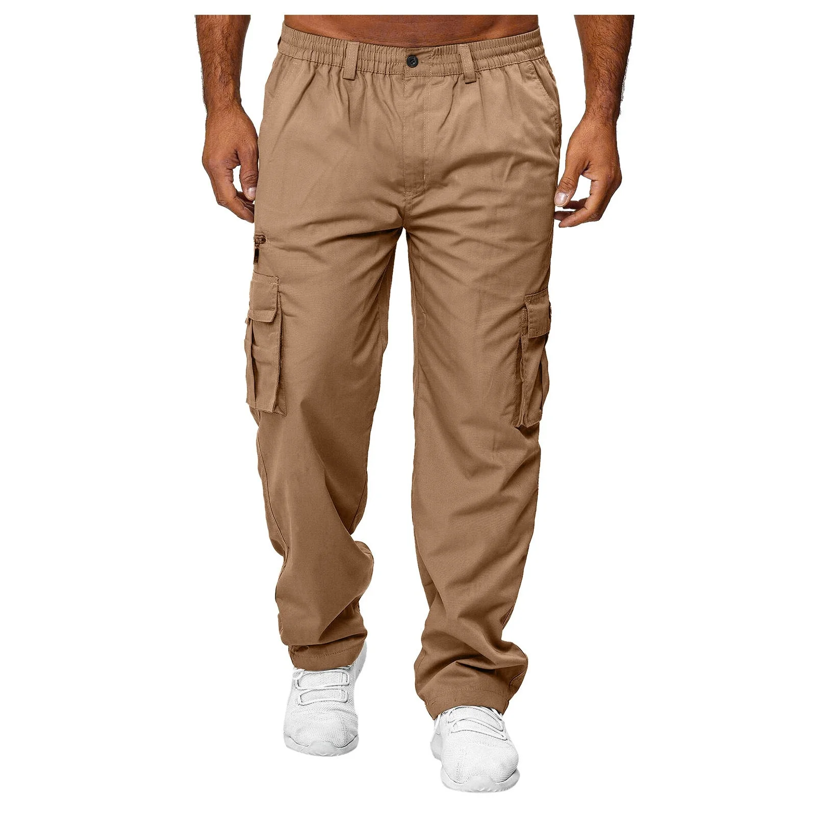 Heidi-Mode | Bequeme Herren Cargo Hose mit Mehreren Taschen