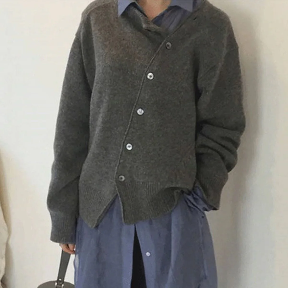 Heidi-Mode | Bequeme Jacke mit Knopfdetails - Image 6