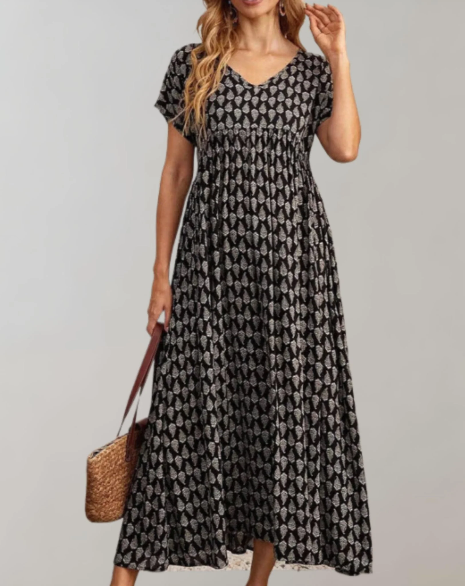 Heidi-Mode | Bequeme Lange Sommerkleid - Image 5