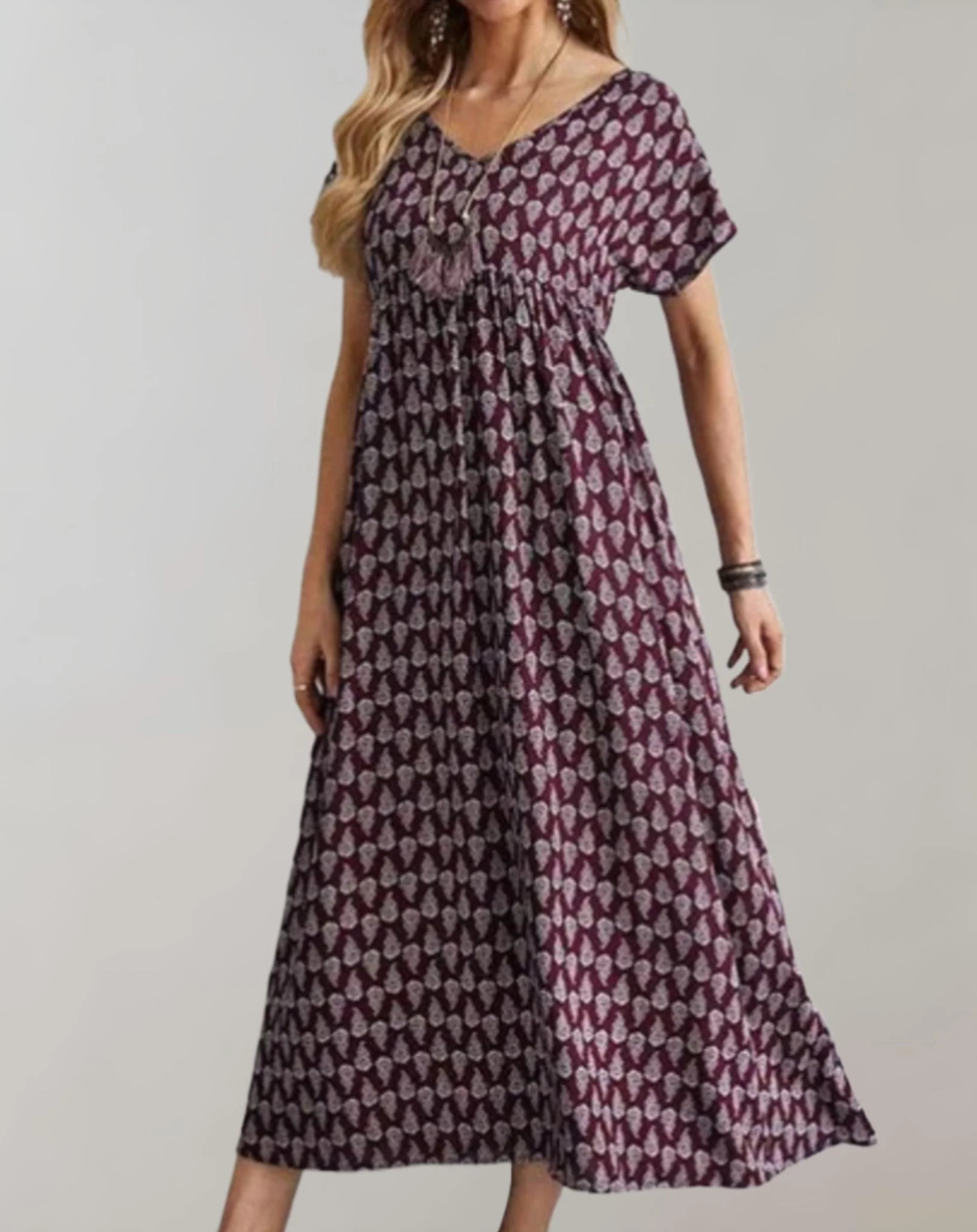 Heidi-Mode | Bequeme Lange Sommerkleid - Image 6