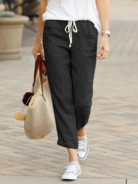 Heidi-Mode | Bequeme Leinenhose Damen - Image 2