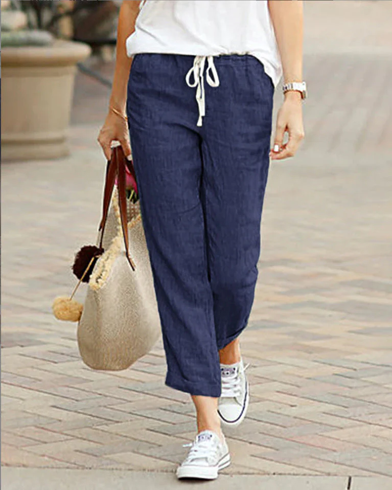 Heidi-Mode | Bequeme Leinenhose Damen - Image 3