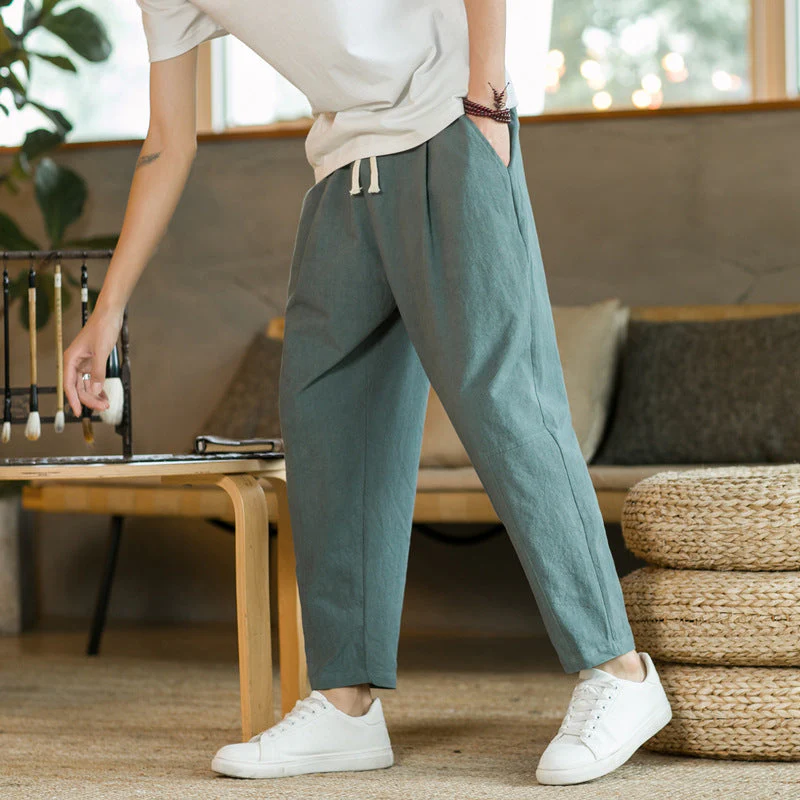 Heidi-Mode | Bequeme Männerhose mit Kordelzug - Image 4