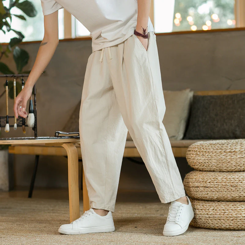 Heidi-Mode | Bequeme Männerhose mit Kordelzug - Image 5