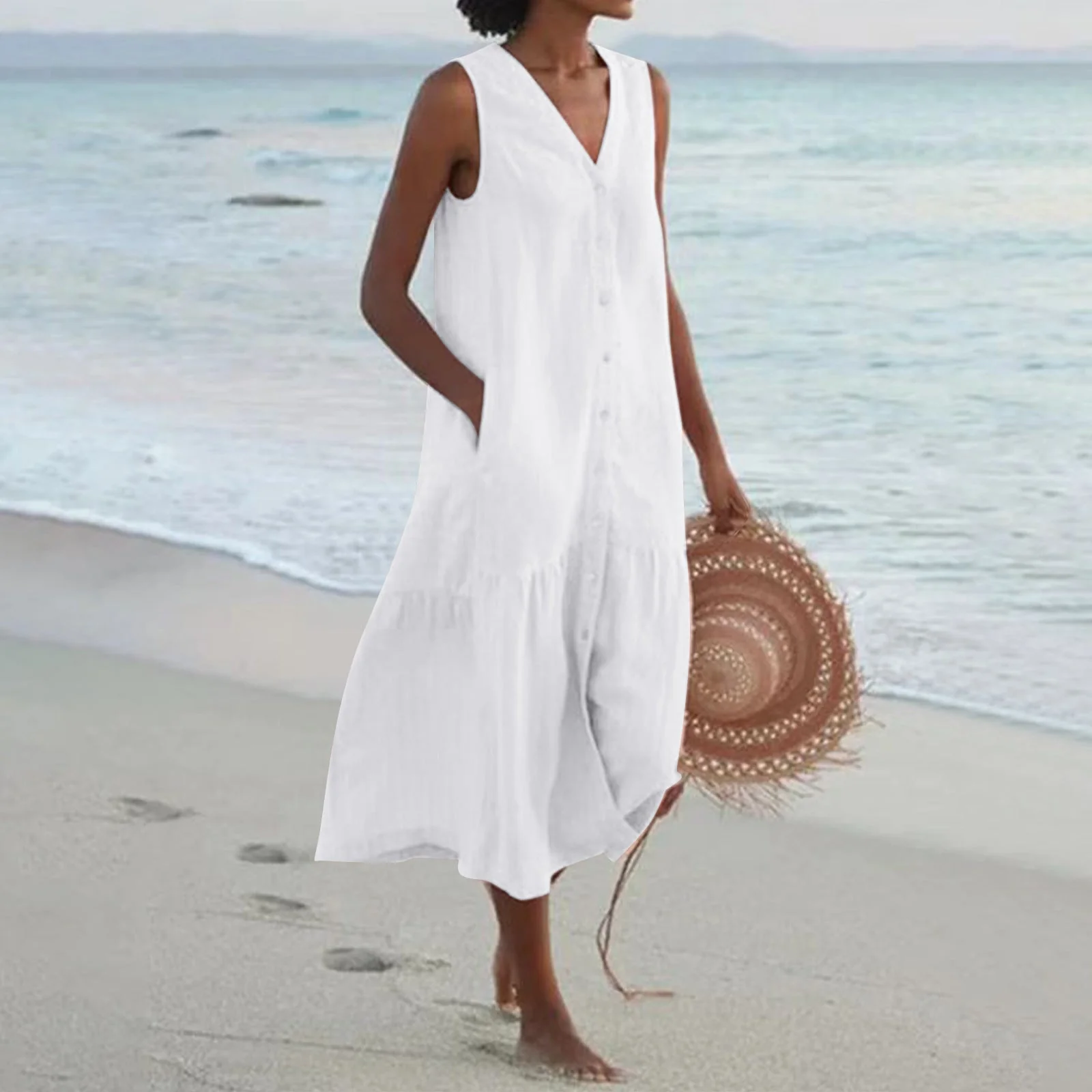 Heidi-Mode | Bequeme Sommerkleid mit Taschen - Image 5