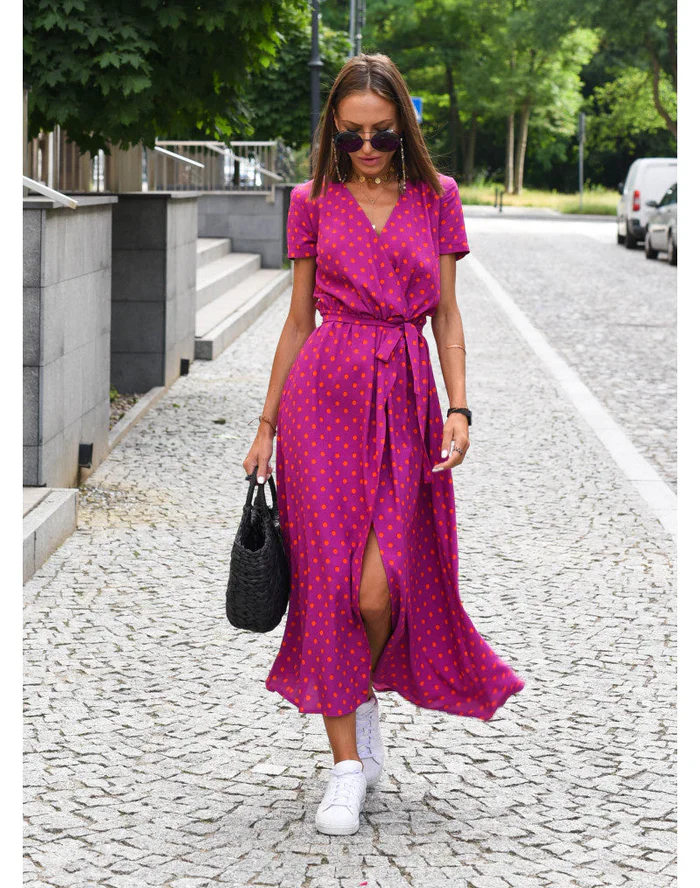 Heidi-Mode | Bequemes Versachic Passform Kleid
