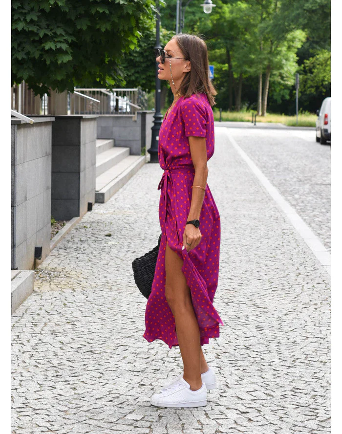 Heidi-Mode | Bequemes Versachic Passform Kleid - Image 2