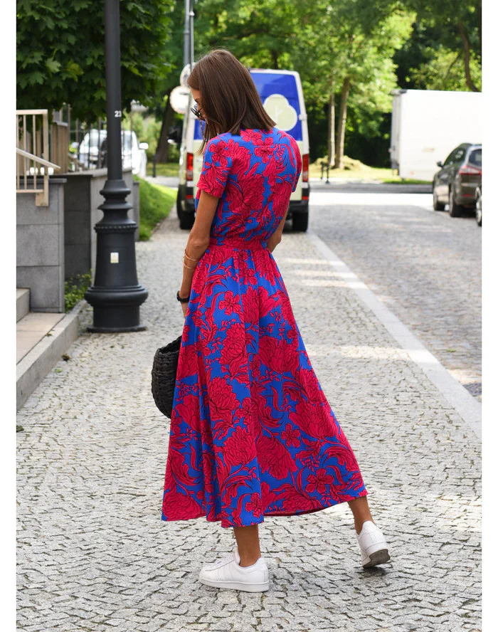 Heidi-Mode | Bequemes Versachic Passform Kleid - Image 3